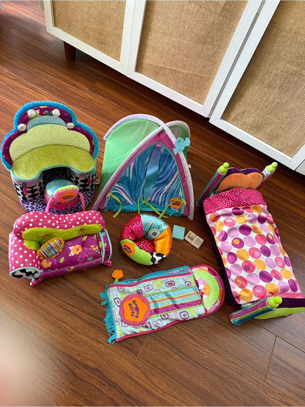 Huge Vintage Y2K Groovy Girls Furniture Lot